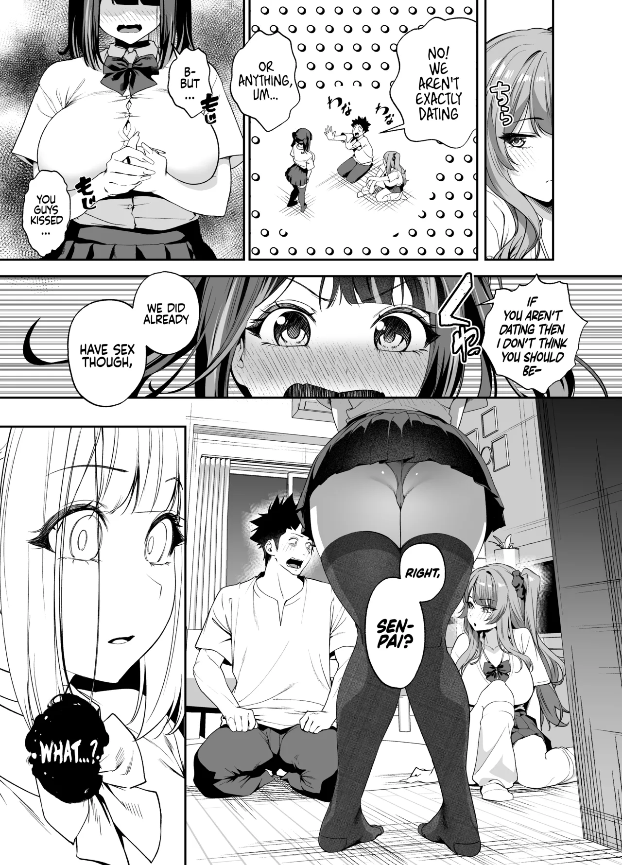 Hentai Manga Comic-Can We stay at your Place Tonight Senpai? 2-Read-18
